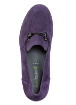 Waldläufer, bekväm damsko, bredd H, med uttagbar fotbädd LILA