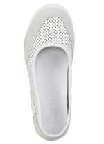 ELENA EDEN sipper med luftig perforering VIT