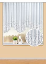 Blomsterf&ouml;nstergardin med universellt skenband 