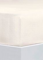 Fluffiga flanelllakan av bomull ECRU