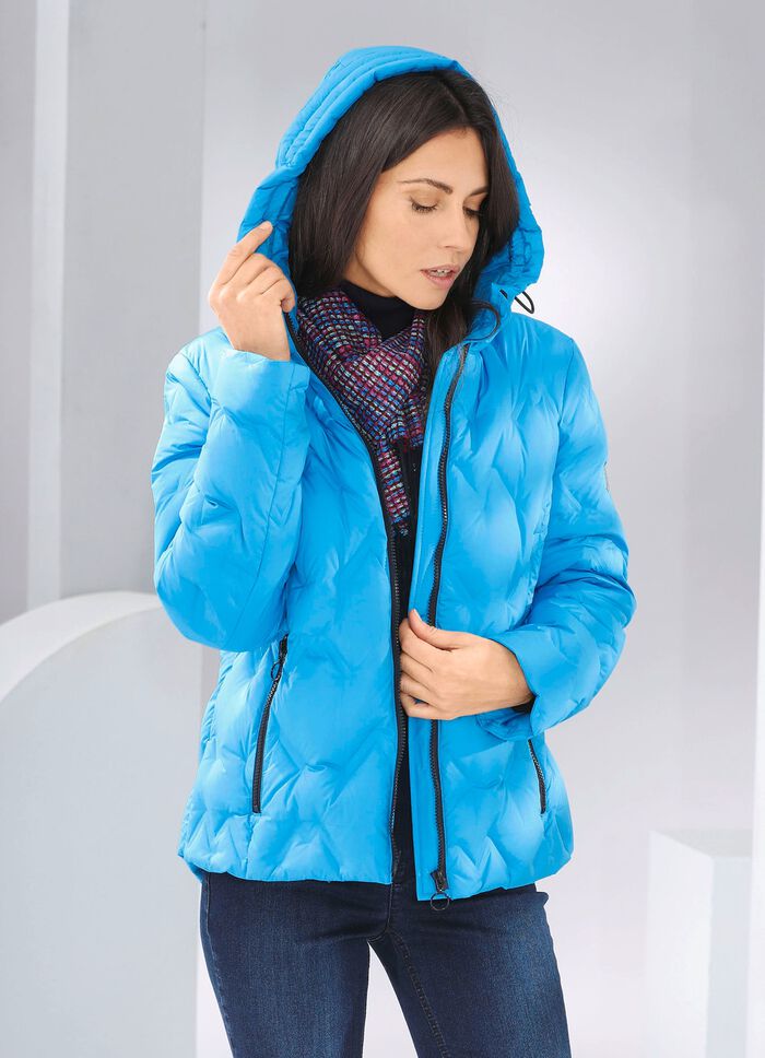 Dunjacka med limmade kamrar 