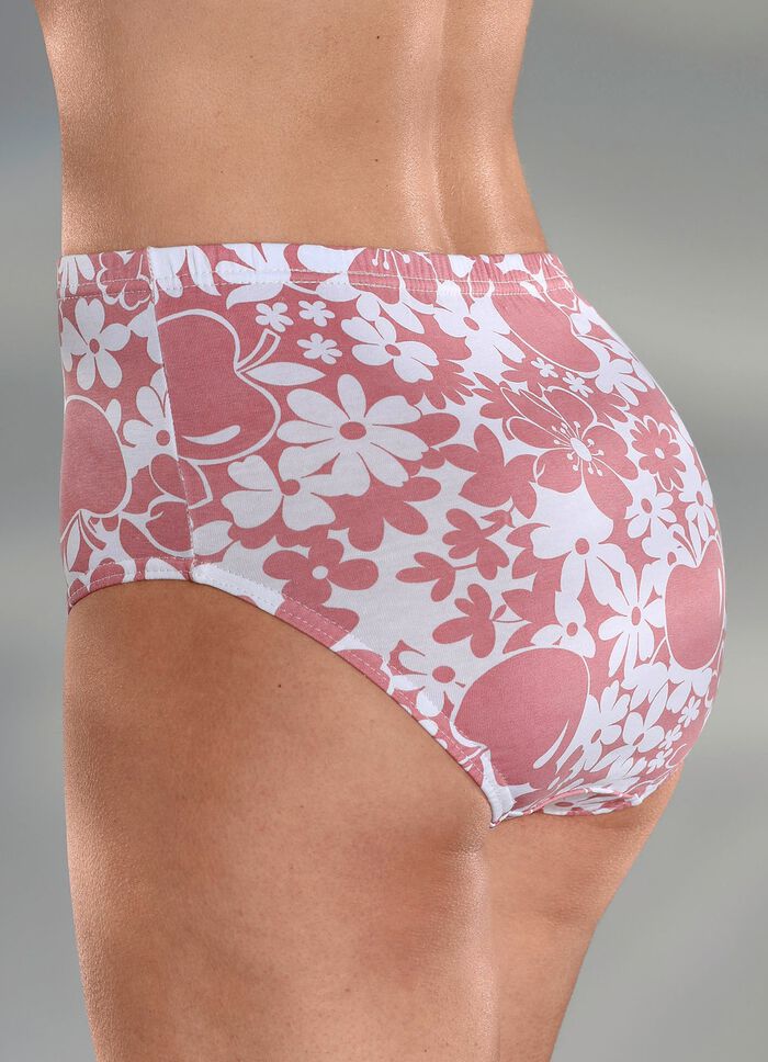 Fyrapack trosor med blomm&ouml;nster 