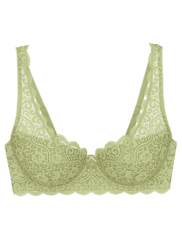 Triumph Amourette bygel-bh med elastisk spets PISTAZIE