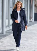 Funktionell trenchcoat med b&auml;lte 