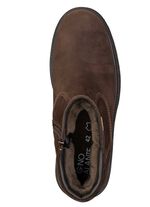 GINO GALANTE, fodrade herrst&ouml;vlar, vinterskor, med lammskinn BRUNT