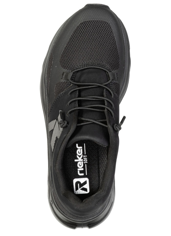 Rieker, sportiga damsneakers, vidd G, med uttagbar fotbädd, 