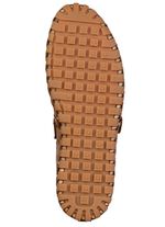 Tvilling, somriga damtofflor, bredd G, med avtagbar fotb&auml;dd COGNAC