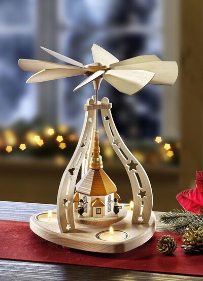 Zeidler bordspyramid fr&aring;n Erzgebige 