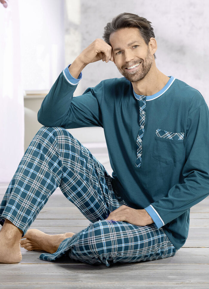 Pyjamas med knappar framtill, 