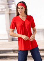 Skjorta med l&aring;dveck i 2 f&auml;rger 