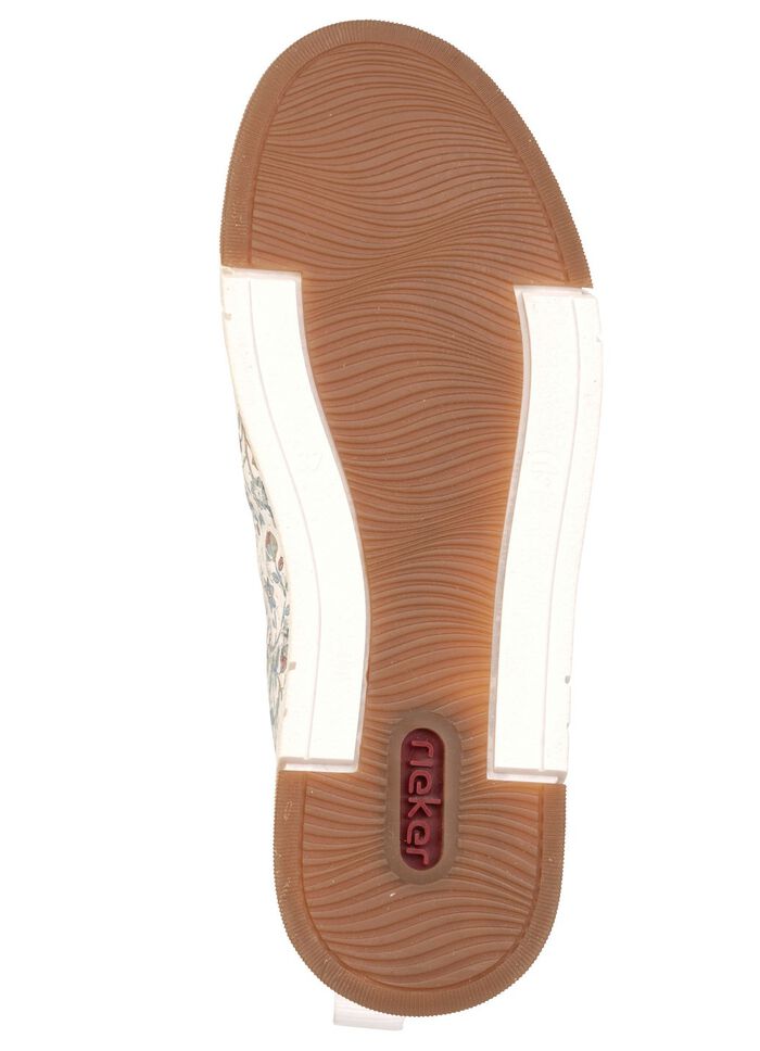 Rieker, moderiktiga damst&ouml;vlar, vidd G, med uttagbar fotb&auml;dd 