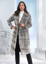 Kappa med trendig glencheck-design 