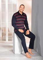 Hemmadress med randm&ouml;nster 