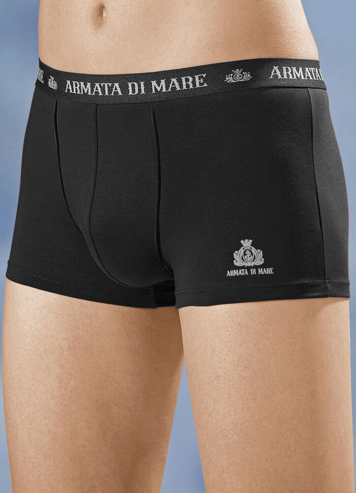 Fyrapack fina jerseybyxor med resår i midjan 