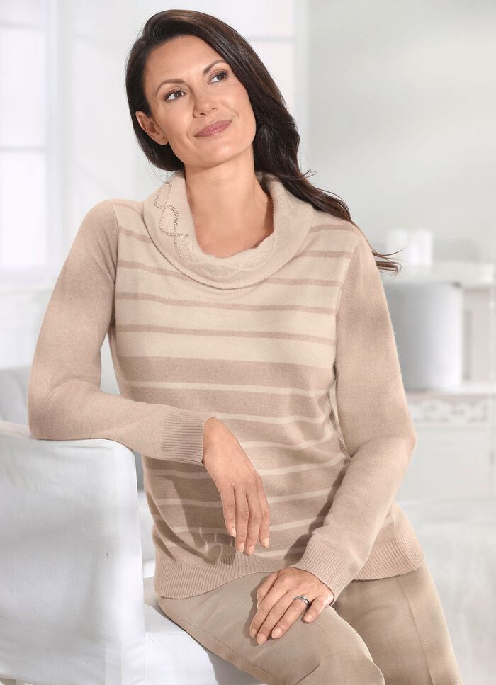 Tr&ouml;ja i mycket mjuk kvalitet med kashmir 