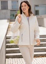 Jacka med fickor med dragkedja 