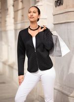 Blusjacka med dragkedja 