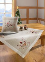 Bords- och rumsdekoration med ugglemotiv 