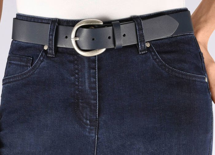 Modernt l&auml;derb&auml;lte f&ouml;r damer, 3,5 cm brett 