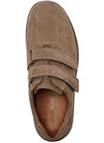 Skor med kardborrband fr&aring;n Waldl&auml;ufer med handsydd sula 