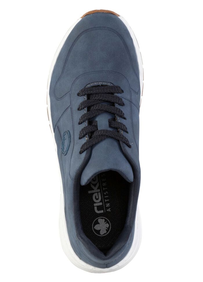 Rieker sneakers med sn&ouml;rning och avtagbar fotb&auml;dd JEANS