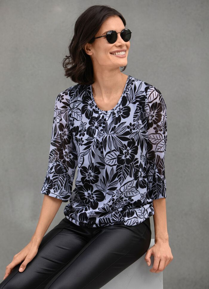 Tunika med integrerad topp 