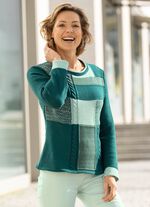 Tr&ouml;ja med patchworkdesign 