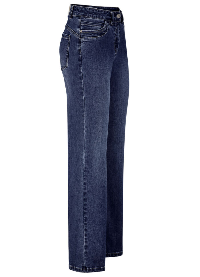 5-ficks jeans DUNKELBLAU
