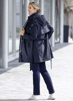 Funktionell trenchcoat med bälte, 