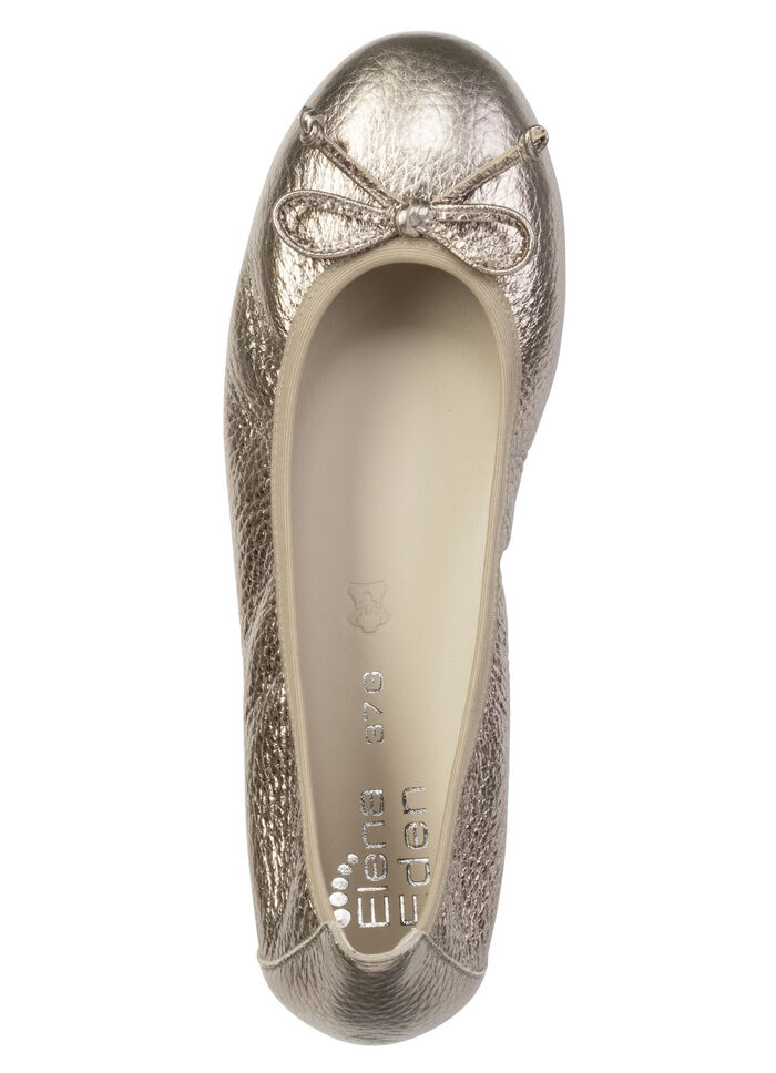 ELENA EDEN, eleganta damballerinor, vidd G, med uttagbar fotb&auml;dd ANTIKGOLD