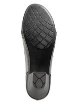 Gemini travare med snörning av delvis skuggat nappaläder GRÅSVART