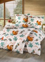 Biber s&auml;ngkl&auml;desset i 100 % bomull 