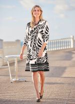 Kjol med dekorativa veck 