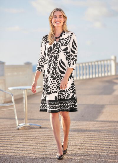 Kjol med dekorativa veck 