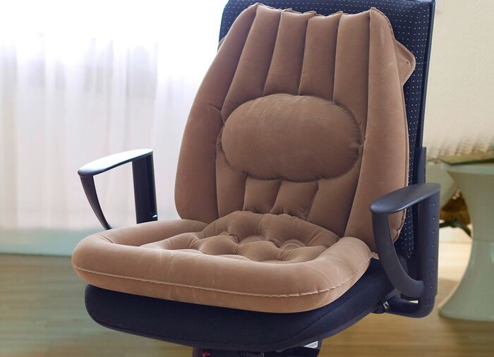 Uppbl&aring;sbar sittdyna 