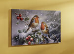 Batteridriven LED canvas bild 