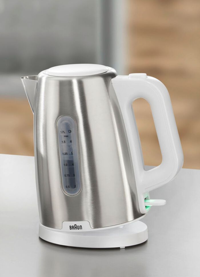 BRAUN PurShine frukostserie tillverkad av h&ouml;gkvalitativt rostfritt st&aring;l 