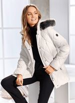 Jacka med dragkedja i sidoslitsarna NATURVIT