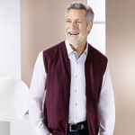 Heldragkedjeväst i 4 färger BORDEAUX