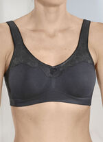 Naturana tvåpack bh med dubbla förformade kupor 1X SCHWARZ, 1X WEISS