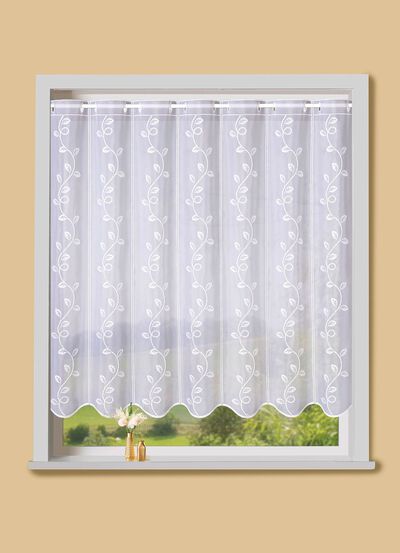 Kort persienn med ranka motiv 