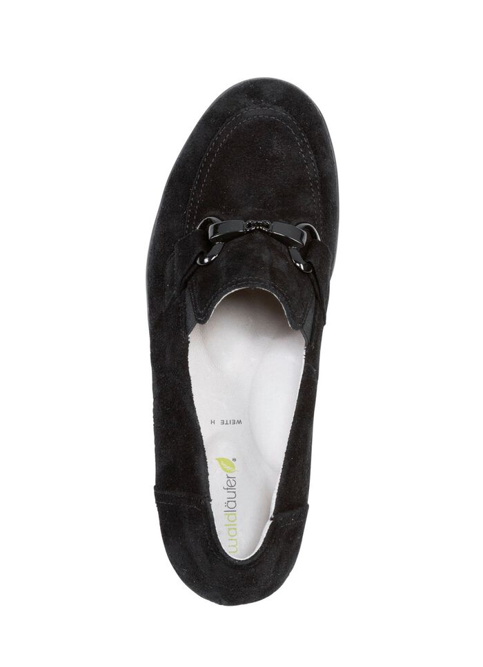 Waldl&auml;ufer, bekv&auml;m damsko, bredd H, med uttagbar fotb&auml;dd 