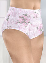 Fyra paket trosor med vackert rosa tryck, 