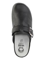 Mubbklocka med bekv&auml;m stoppning SCHWARZ