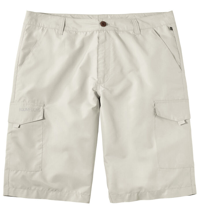 Bermudashorts med cargofickor i 3 färger BEIGE