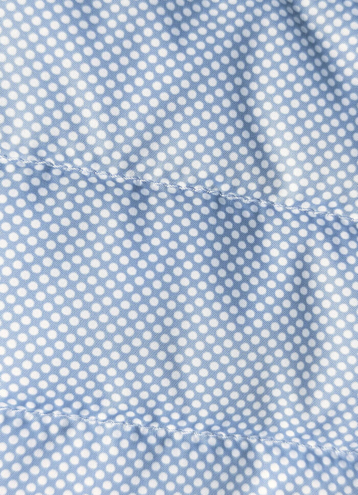 Jacka med en distinkt minimal design HIMMEL BLÅ-VIT