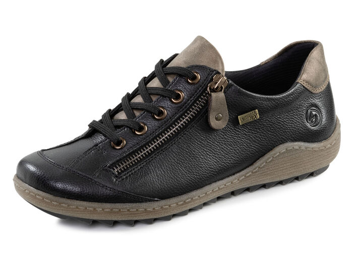 Remonte, bekväma damsneakers, vidd G, med uttagbar fotbädd, 