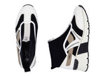 Rieker bootie med skaft av elastisk textil, 