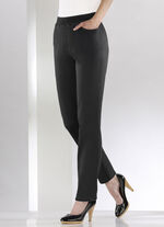 Magsminkande pull-on jeans, 