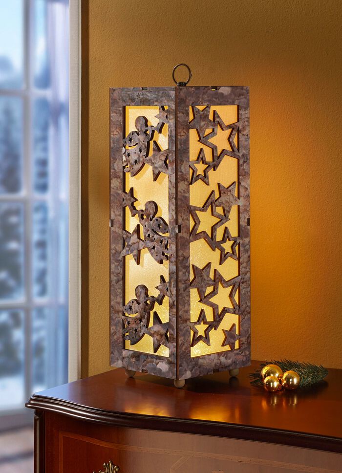 Upplyst tr&auml;lykta 